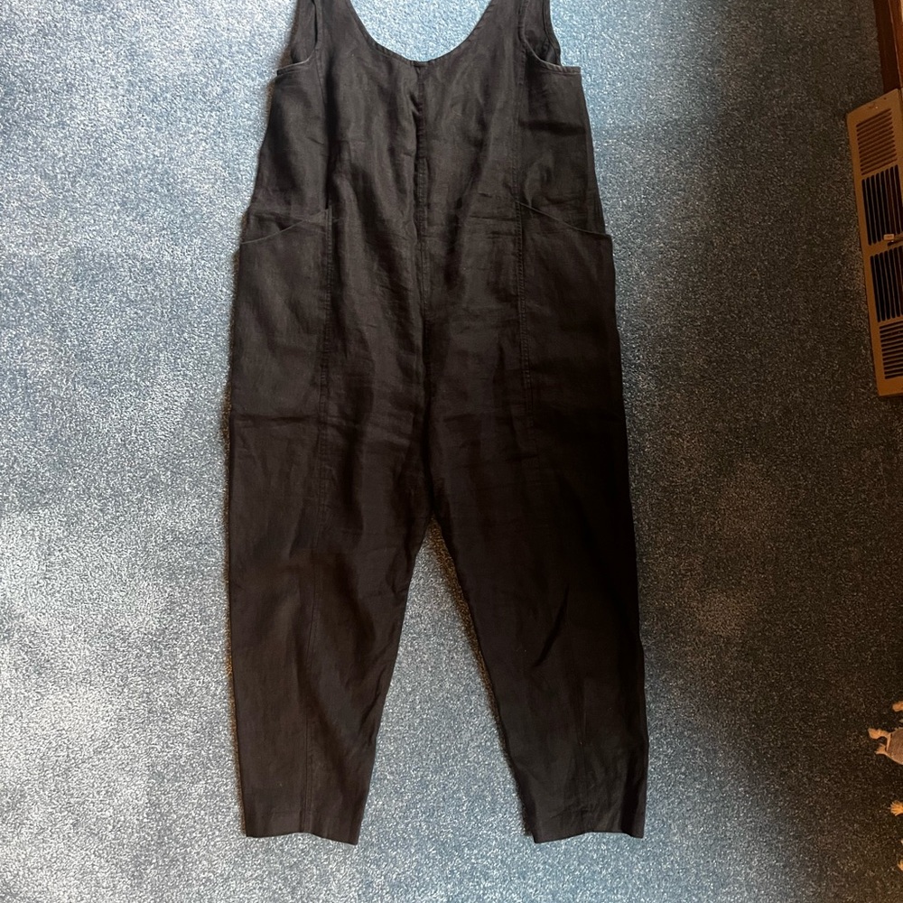 Elizabeth Suzann linen Clyde Jumpsuit (tall)